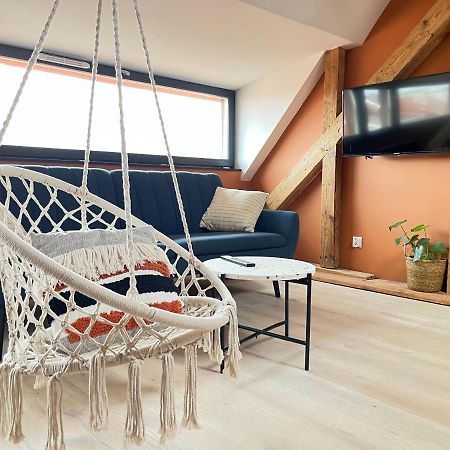 Chopin View - Apartament Z Widokiem Torun Bagian luar foto